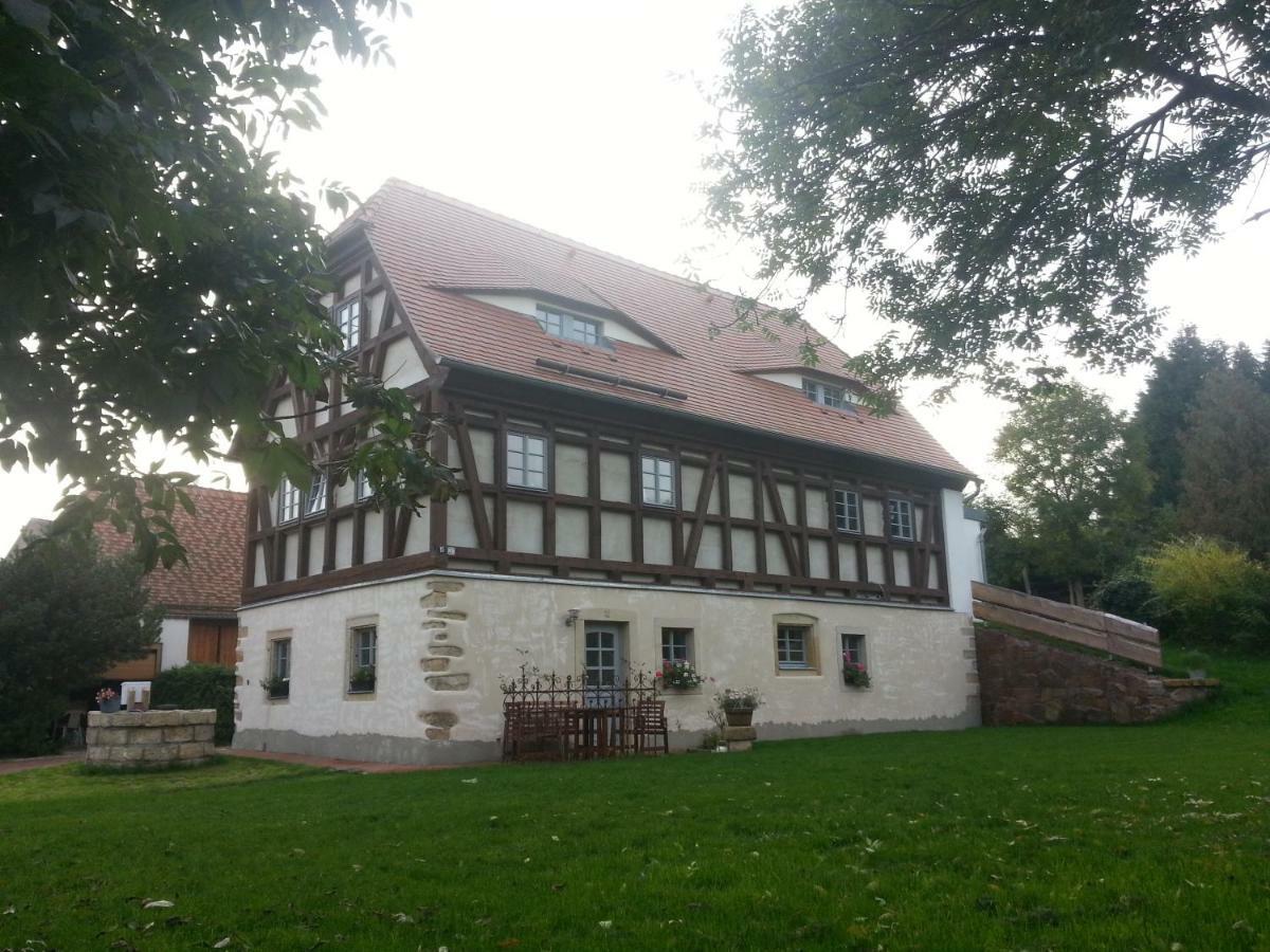 Ferienwohnung "Alte Bauernstube" Meißen Exteriör bild